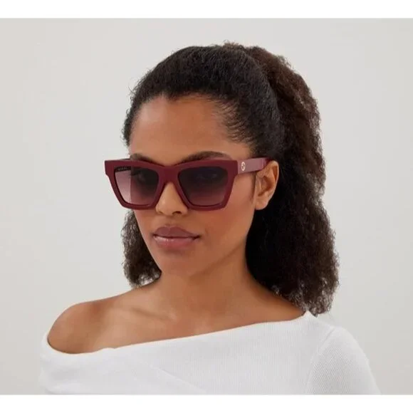 NEW GUCCI SUNGLASSES HAVANA WOMEN EYEWEAR GUCCI GG1714S 007 - Picture 3 of 4